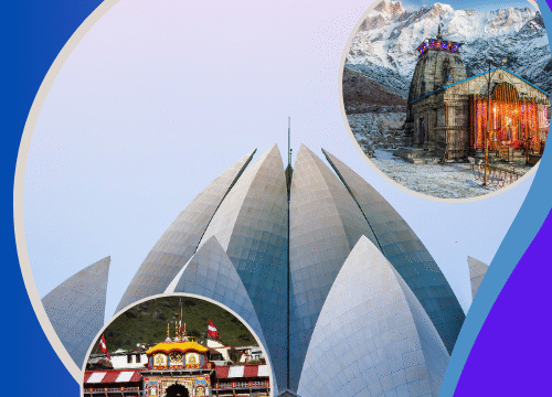 Do Dham Yatra (Kedarnath Badrinath) from Delhi